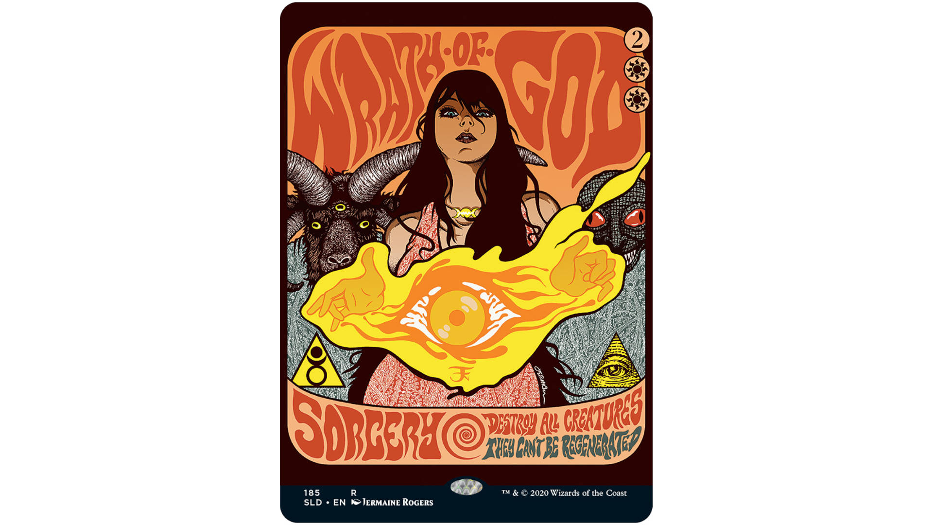 Magic: The Gathering Lair a Secret posters gets of drop psychedelic gig