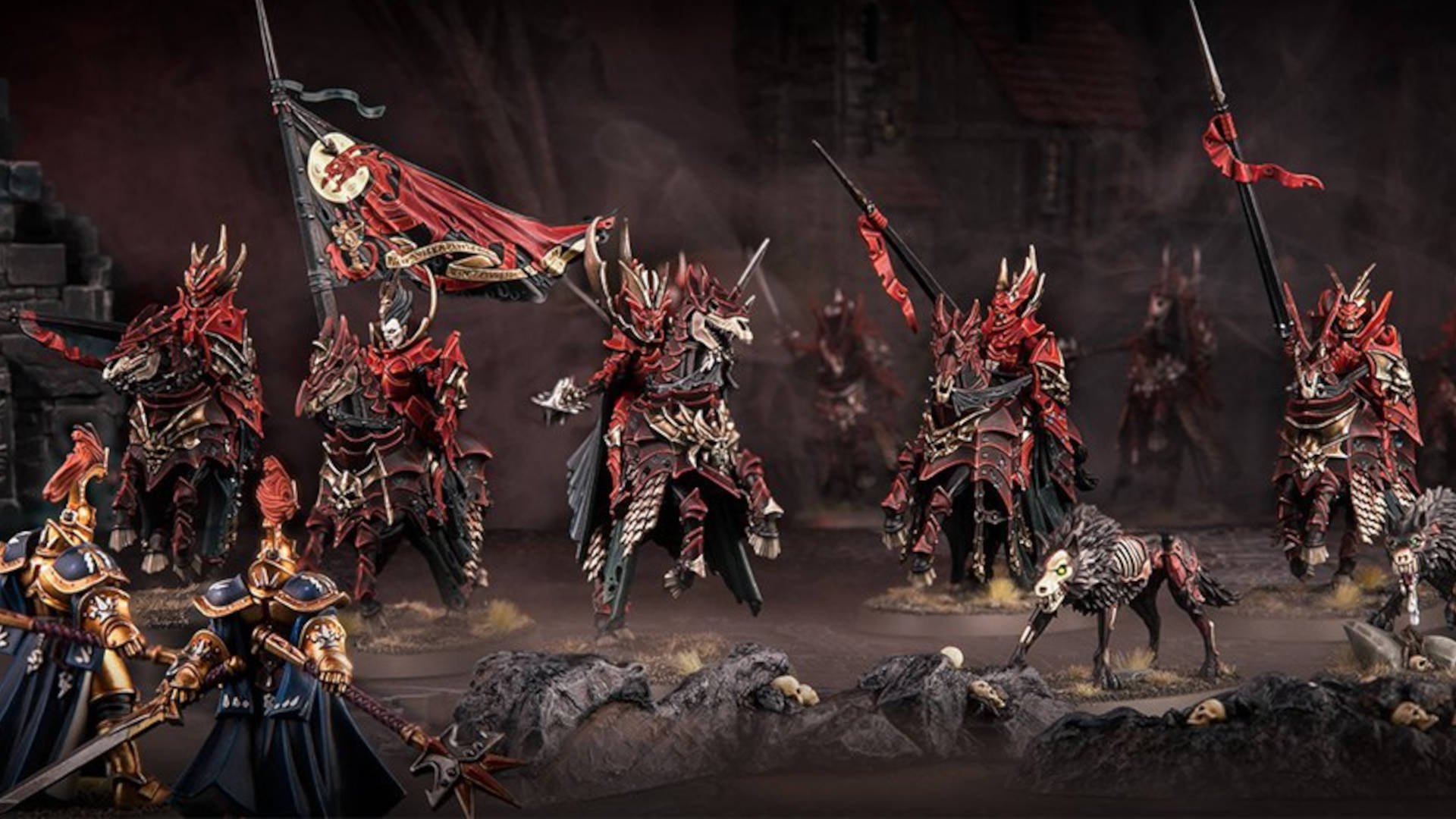 Age of Sigmar: Soulblight Gravelords' Blood Knight cavalry rules