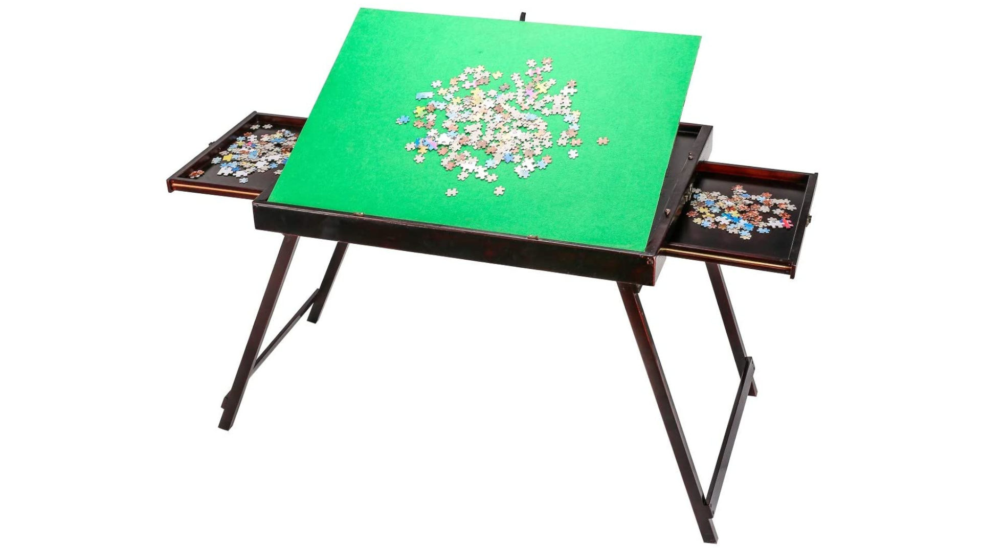 Foldable Puzzle Table with Shorter Legs