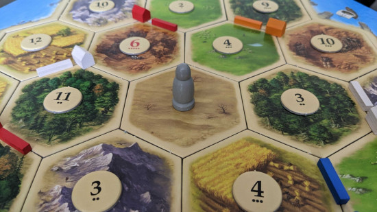 How to play Catan - photo of the robber from Settlers of Catan