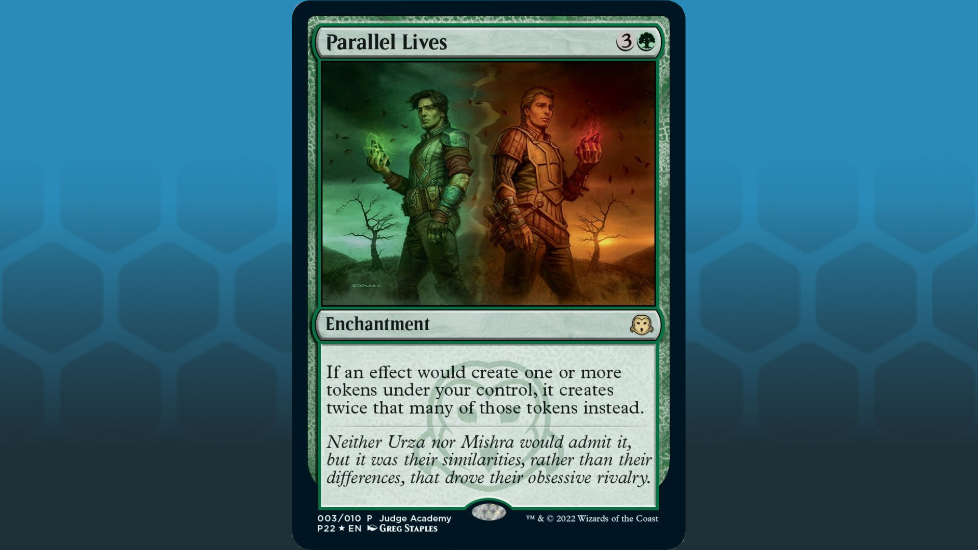 MTG judge promos feature The Brothers War’s Urza and Mishra