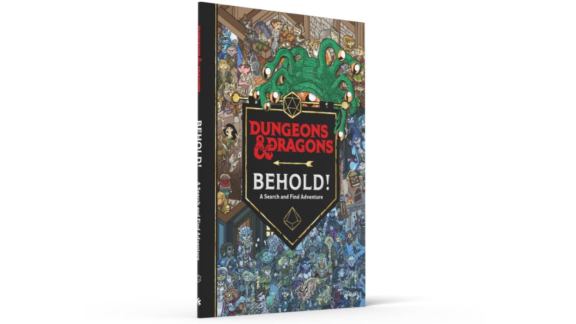 DnD gifts - book cover of Dungeons and Dragons Behold!