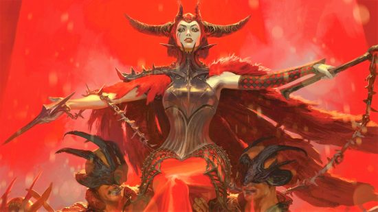DnD BDSM community consent tools - Wizards of the Coast art of Ravnica's Judith, Scourge Diva