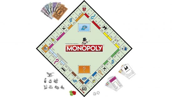 Monopoly rules - a monopoly board