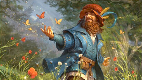 MTG color combination names guide - Wizards of the Coast card art for Tom Bombadil from the LOTR set