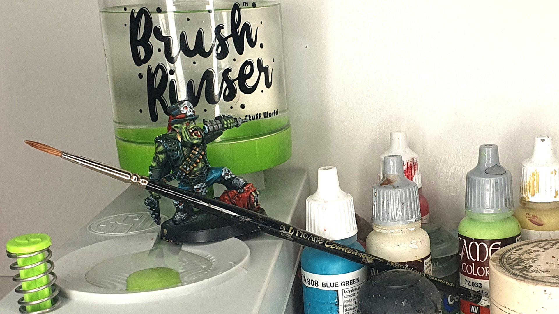 Watercolour Brush Flush Paintbrush Washing Tool No Mess Painting Toy  Washing Machine for Paint Brush Brush Rinser 
