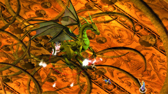 A Dragon from Baldur's Gate 2, one of the best D&D games