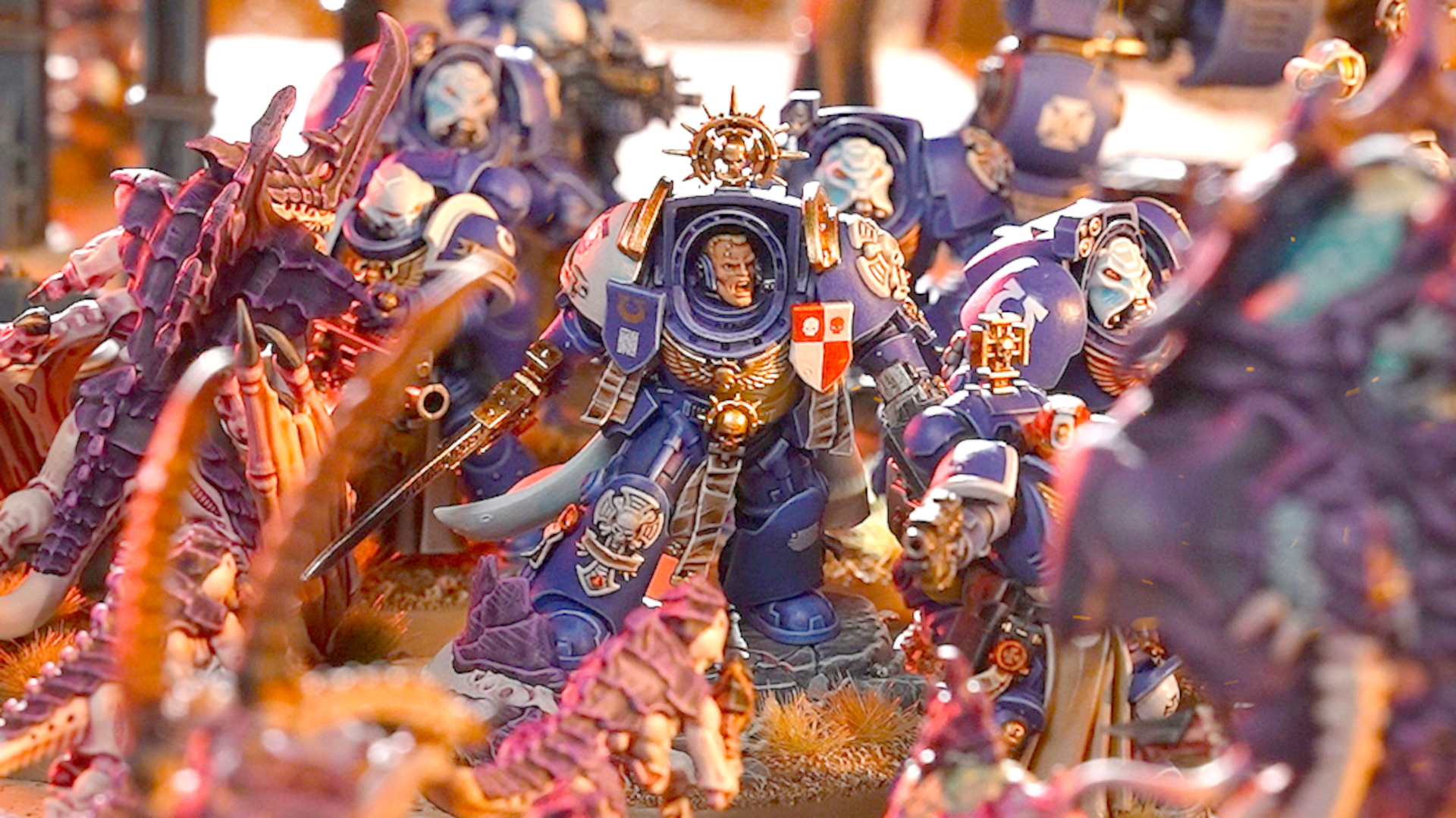 Horus Heresy Miniatures-Filled Board Game Direct From Games Workshop