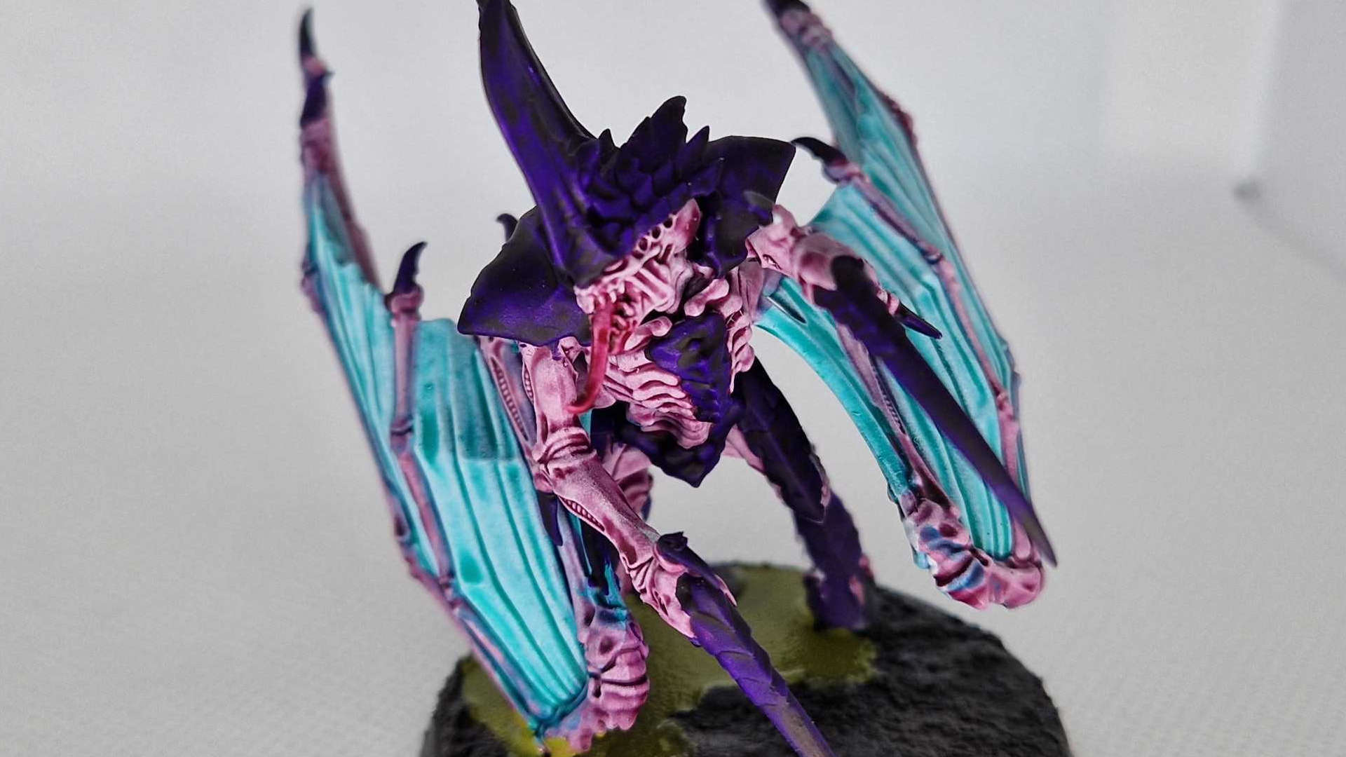 Tyranid Screamer-killer 10th Edition Leviathan Painted Miniature for Sale, Warhammer  40k and Age of Sigmar Miniature Commission Painting 
