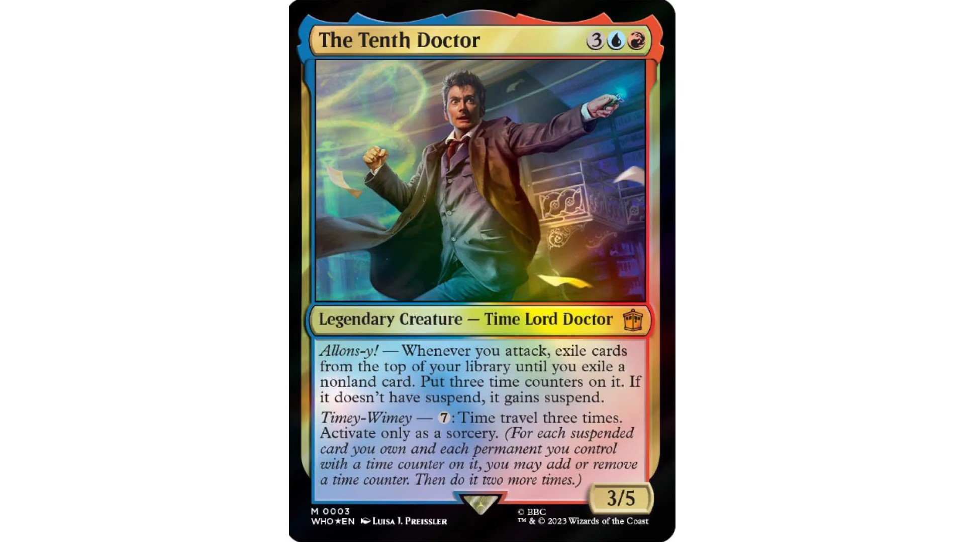 MTG Doctor Who Commanders and new cards revealed Wargamer