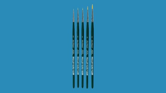 Paint brushes for models : r/modelmakers