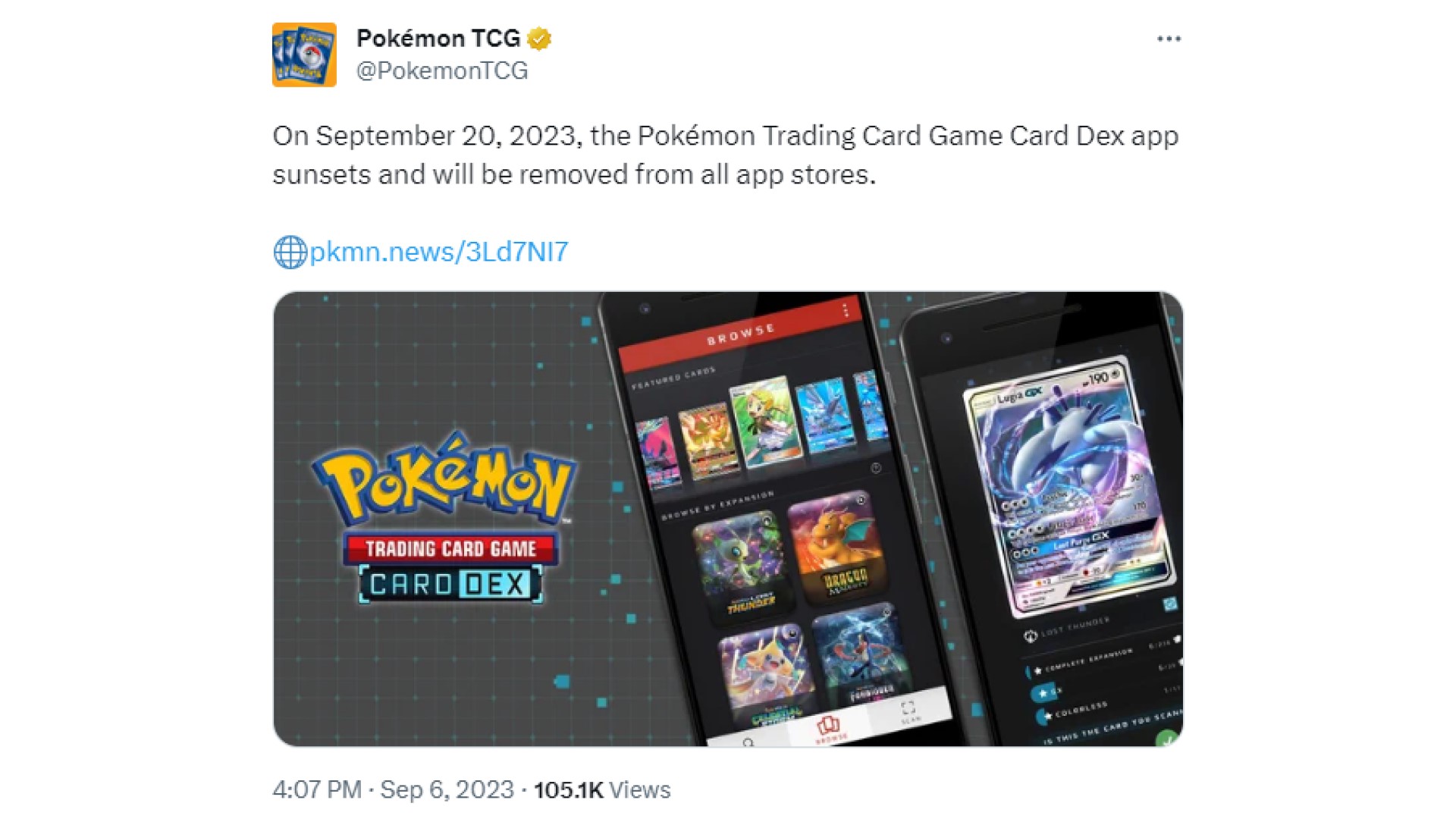Pokemon TCG Online is Shutting Down