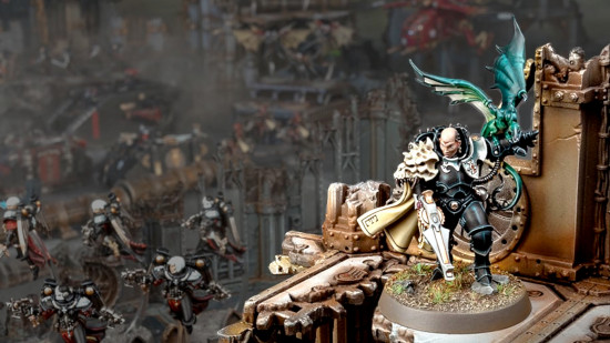 Warhammer 40k factions - Minor factions section - Games Workshop image showing the model for Inquisitor Kyria Draxus