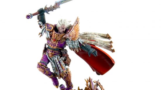Warhammer 40k primarchs guide - Games Workshop image showing the Horus Heresy Forge World resin model of Fulgrim