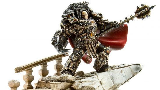 Warhammer 40k primarchs guide - Games Workshop image showing the Horus Heresy Forge World resin model of Horus Lupercal, before the Heresy