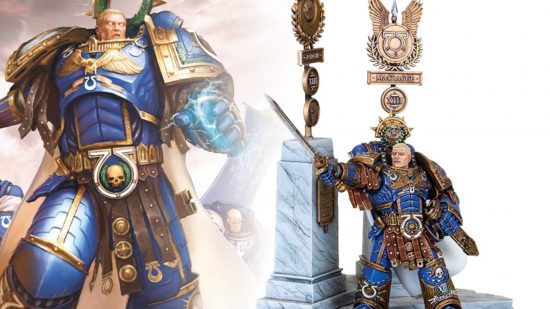 Warhammer 40k primarchs guide - Games Workshop image showing the Horus Heresy Forge World resin model of Roboute Guilliman