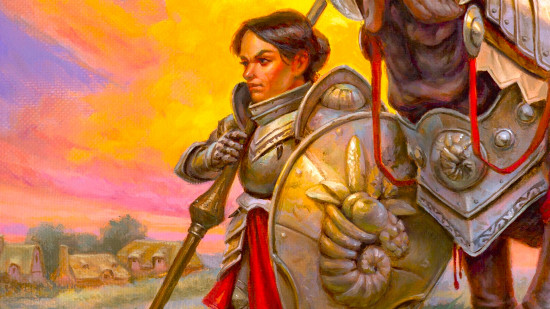 DnD Barbarian 5e - Wizards of the Coast art of a Halfling wearing plate armor