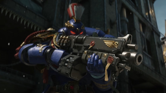 Space Marine 2 weapons - auto bolt rifle
