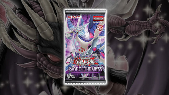 The Yugioh pack Rage of the Abyss