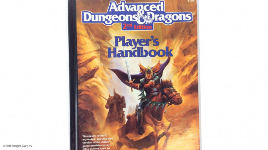 DnD editions - ADnD 2e players handbook