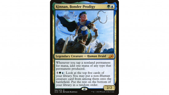 The MTG card Kinnan, Bonder Prodigy