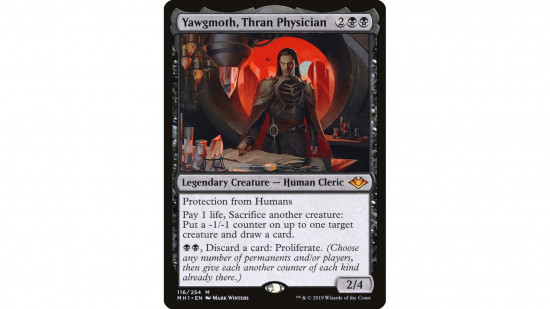 The MTG card Yawgmoth Thran Physician