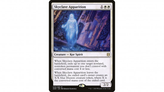 The MTG card Skyclave Apparition