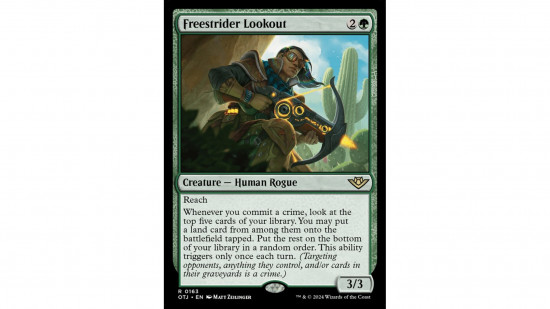 The MTG card Freestrider Lookout
