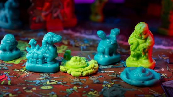 Necromolds review - expansion pack monsters in teal monster clay attack base set monsters