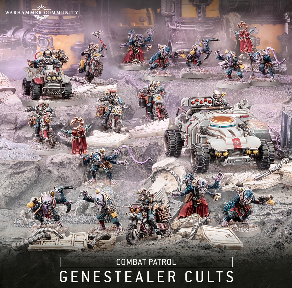 Warhammer 40k Genestealer Cults combat patrol