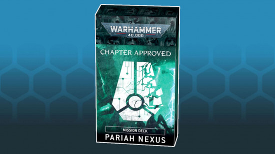 Warhammer 40k Mission Cards Pariah Nexus deck box