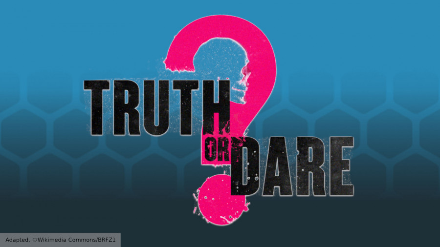 Truth or Dare news and guides - compound image including a logo for the game Truth or Dare, adapted under Creative Commons license, credit to Wikimedia Commons / BRFZ1