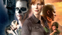 Cult DnD movie The Gamers 2: Hand of Fate promo image, a montage of portraits including a man with skull face paint, a woman with auburn hair, an elf and a woman kissing, a bald man in an orange shaolin robe, and a man apparently aiming a weapon
