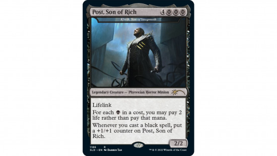 The MTG card Post, Son of Rich