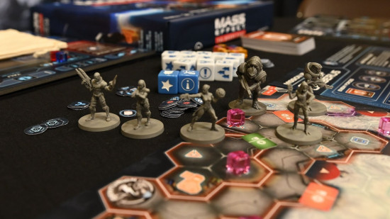 Mass Effect board game board and all minis