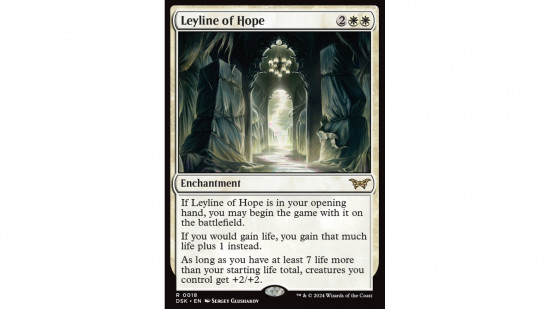 Duskmourn card Leyline of Hope