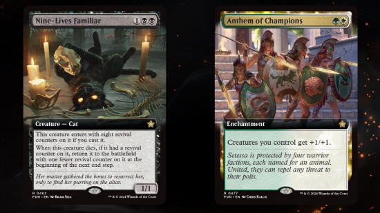 Two new MTG cards from MTG Foundations