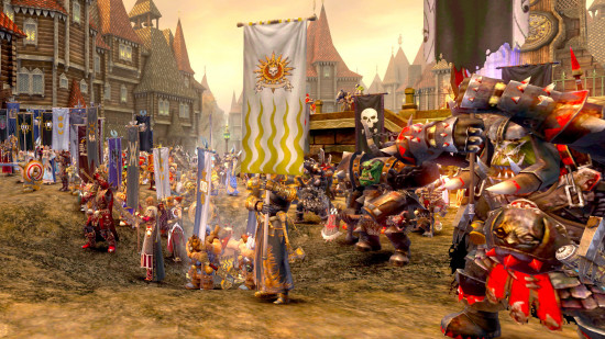 In-game funeral for Chris 'Zuna' Buechter conducted in the MMO Warhammer Return of Reckoning