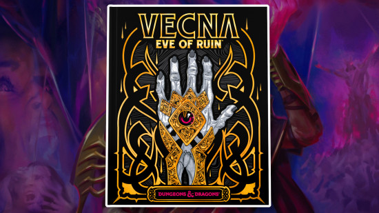 DnD book, Vecna Eve of Ruin, with cover illustrated by Hydro74