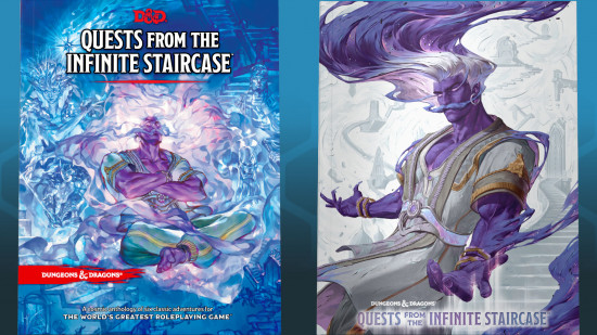 DnD Quests from the Infinite Staircase book covers by Wizards of the Coast