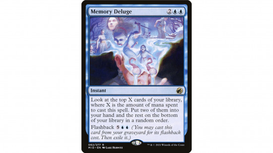 The MTG card Memory Deluge