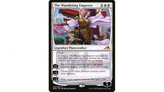 The MTG card Wandering Emperor