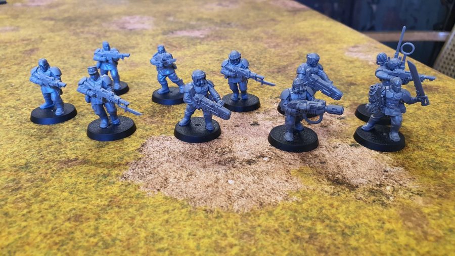 Astra Militarum: Cadian Shock Troops / Cadian Infantry Squad